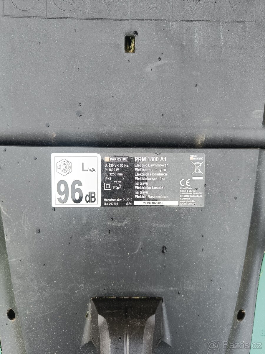 El. sekačka na trávu PARKSIDE PERM 1800 A1 - 4