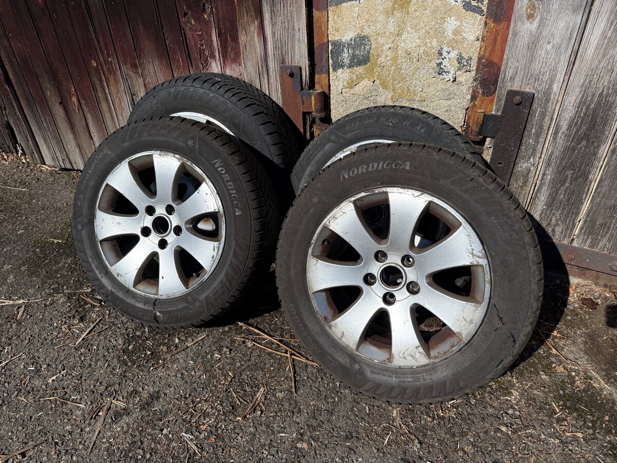 ALU 5x112 r16 zimní 215/60/16 7.5mm - 4