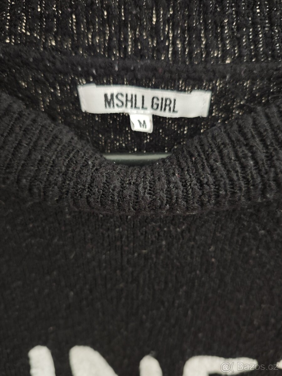 Černý svetřík Brunette - 4