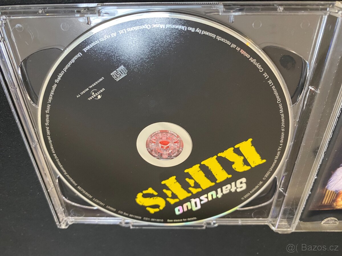 CD+DVD: STATUS QUO: RIFFS, 2003, Kompilace, JEWEL CASE - 4