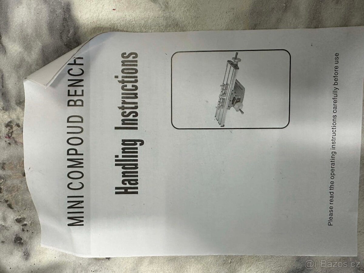 ⸻ Mini compound bench – křížový posuvný stůl (frézka / vrt - 4