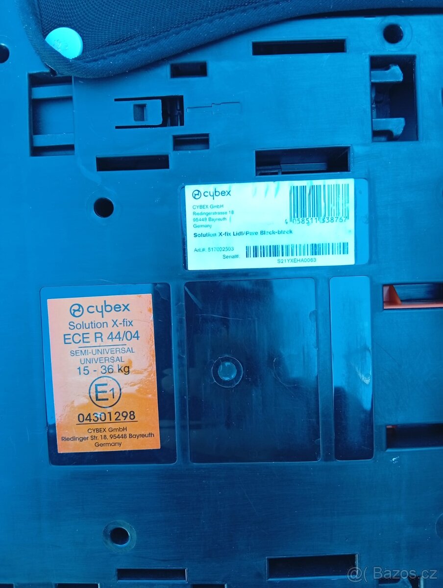 Prodám autosedačku Cybex Solution s isofixem. - 4