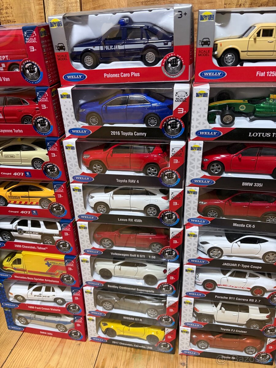 Modely aut welly 66 kusů - 4