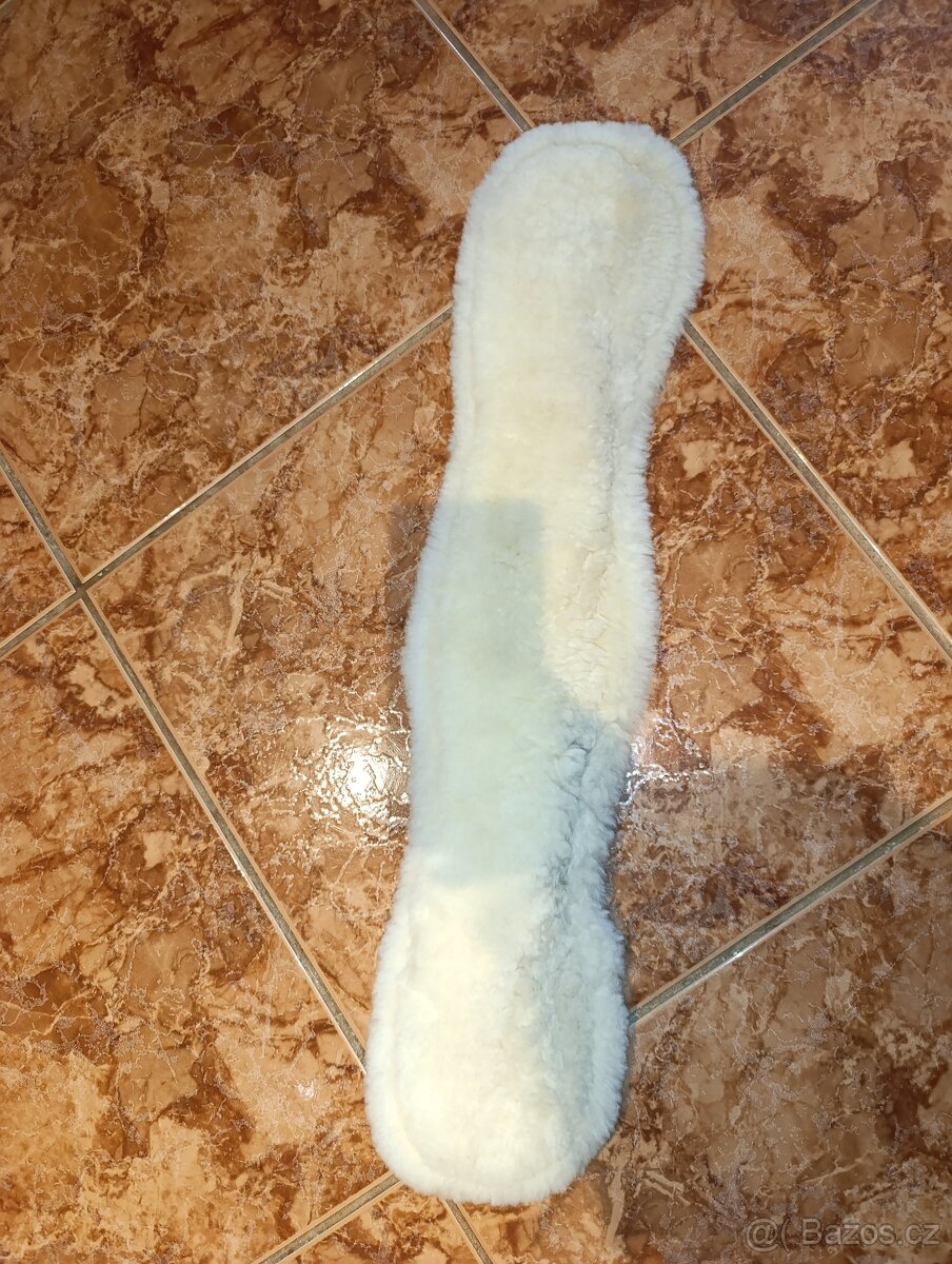 Drezurní podbřišník s pravým beránkem 60 cm - 4