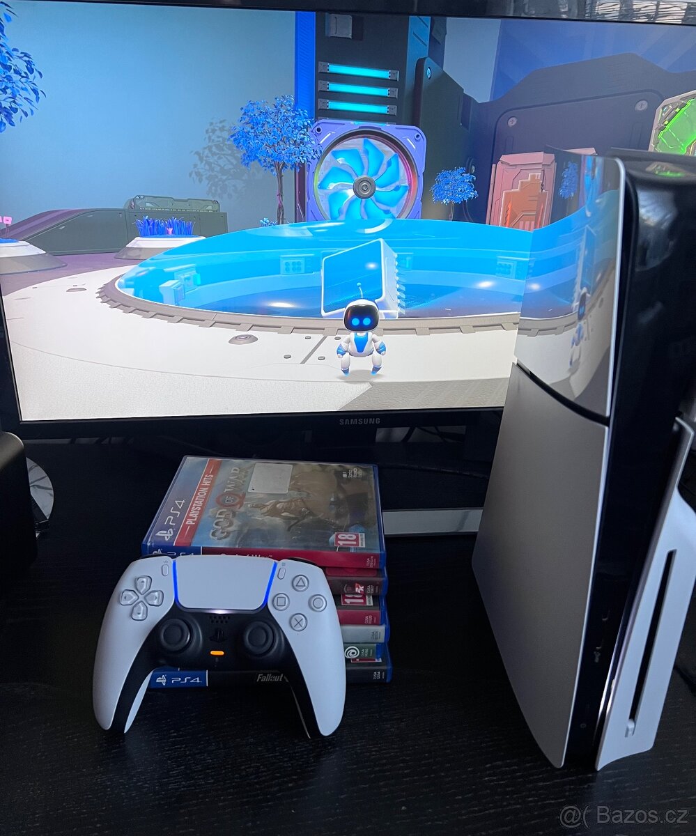 PS5 Slim 1TB s mechanikou v záruce + 6 her - 4