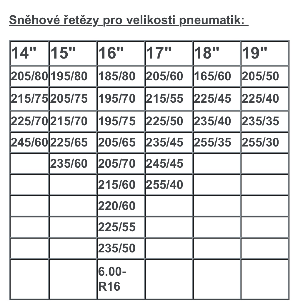 Sněhové řetězy Pewag servo RS 75 NOVÉ - 4