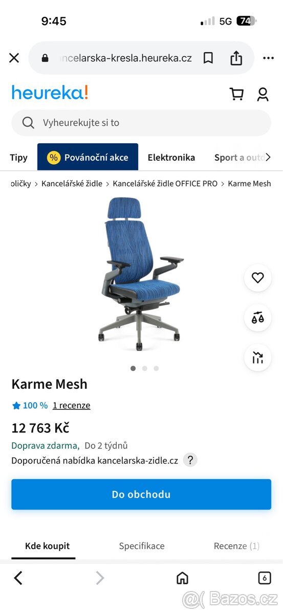 kancelářská židle Office Pro Karme - 4