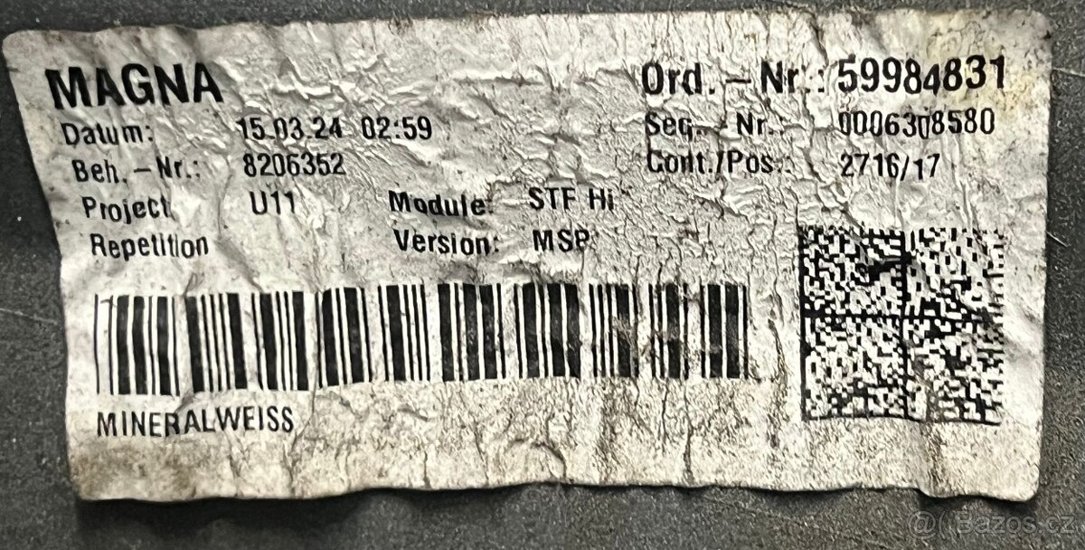 BMW X1 U11 zadní nárazník M-paket - 4