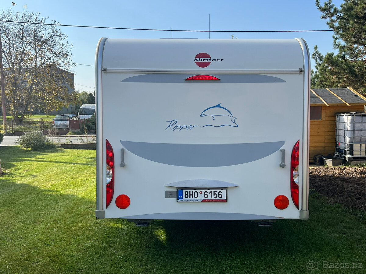 Karavan - Bürstner Flipper 495TK - palandy - 4