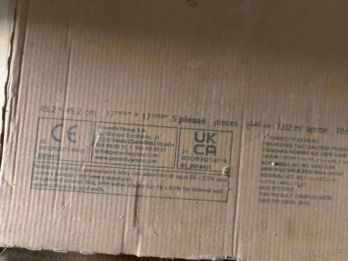 Dlazba terrazzo 180ks (~36m²) Siko Peronda nove - 4