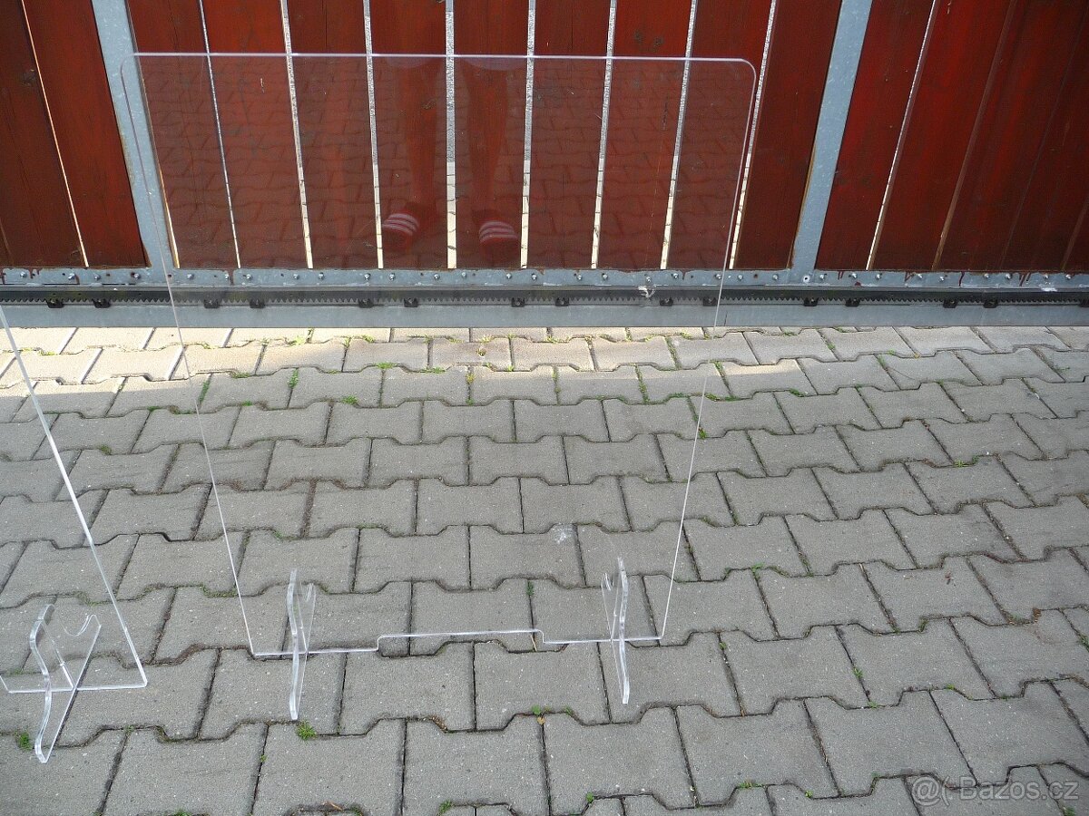 Ochranné přepážky na pult do prodejny - 4