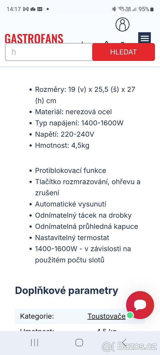 Gastro toustovač - 4