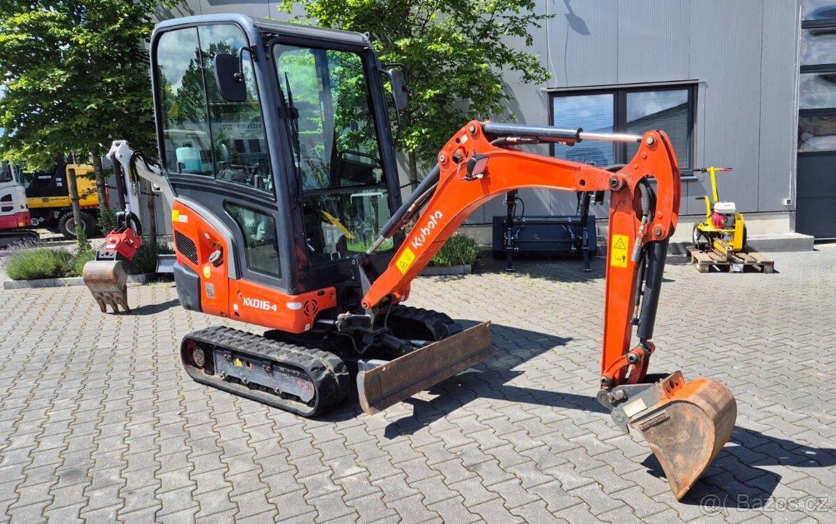 Prodám minibagr Kubota KX 16 -4 - 4