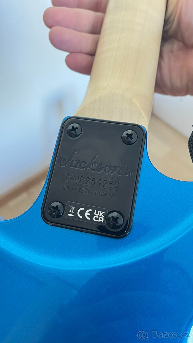 Jackson JS12 Dinky AH Metallic Blue - 4