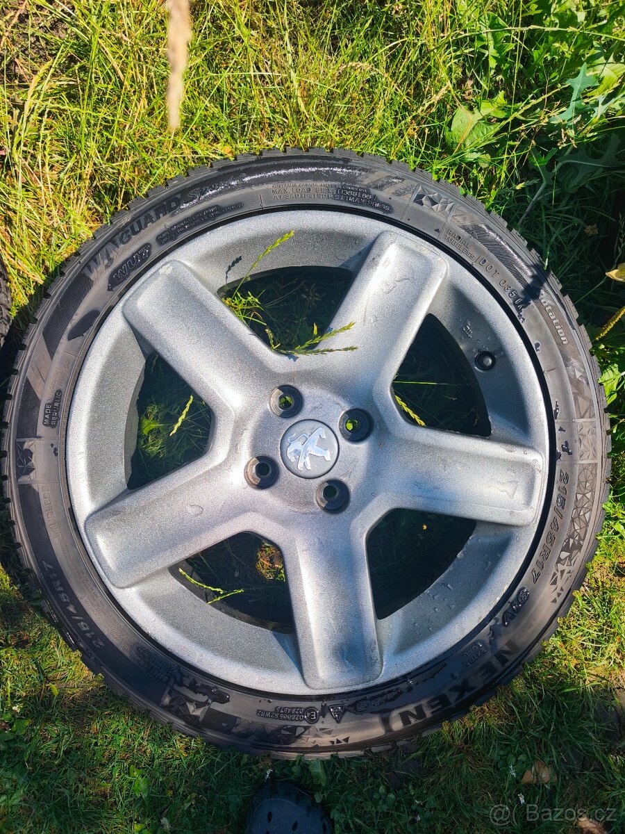 ALU disky R17 včetně pneumatik - 4