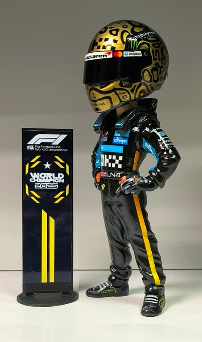 Lando Norris 2025 + stojan - 4