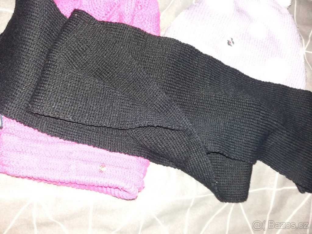 Čepice + šála - 4