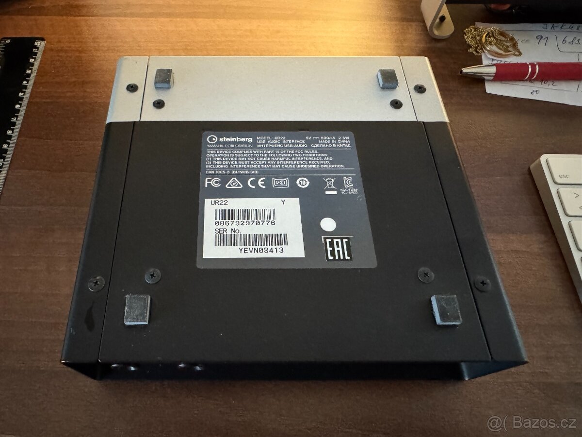 Externí zvuková karta Steinberg UR22 - 4