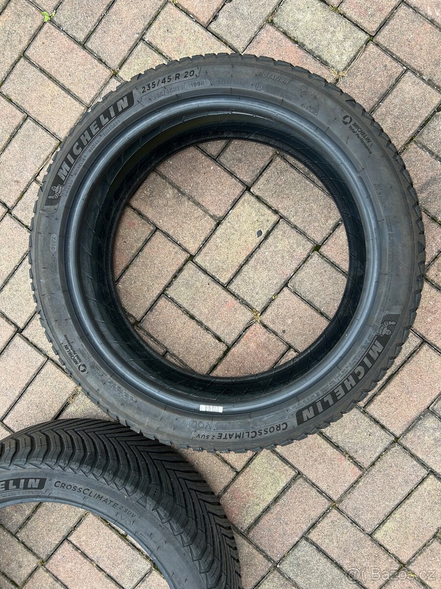 2x Michelin Crossclimate 2 suv r20 235/45 - 4