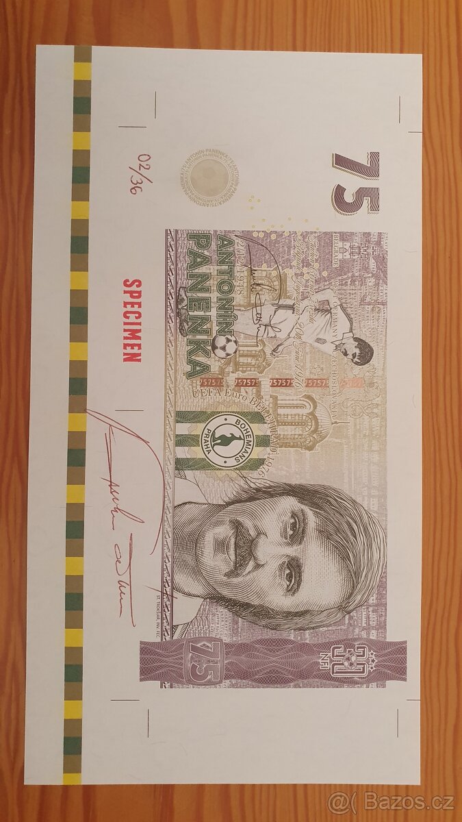 Antonin Panenka set 5 kusů z archu - 4