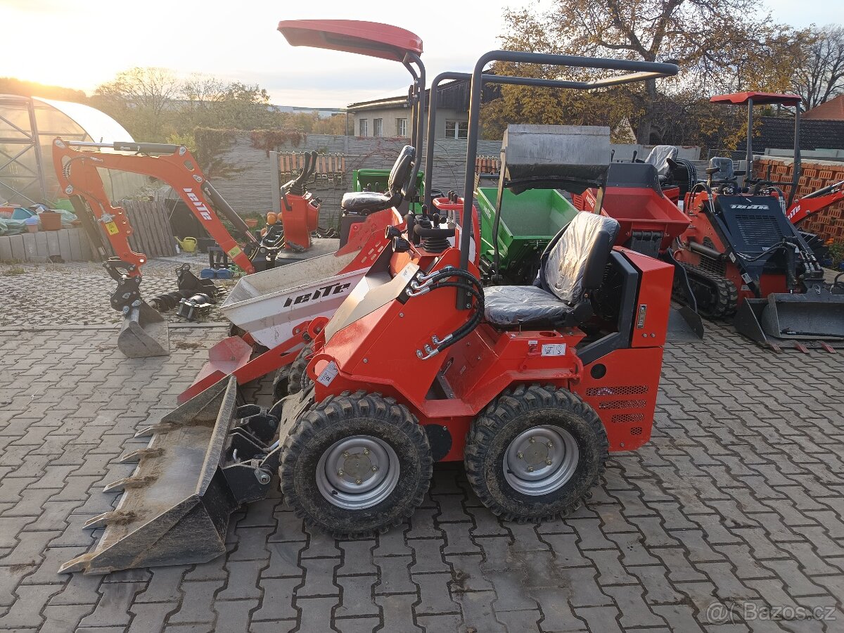 Kolový mininakladač Leite LT-H360Z - 4