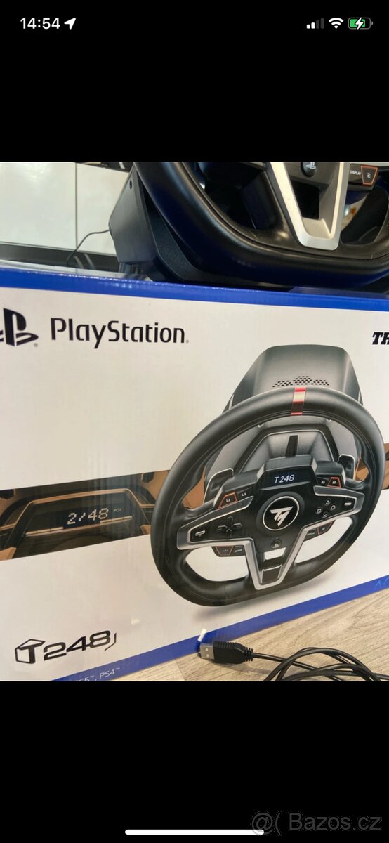 Volant+pedaly sim racing t248 - 4