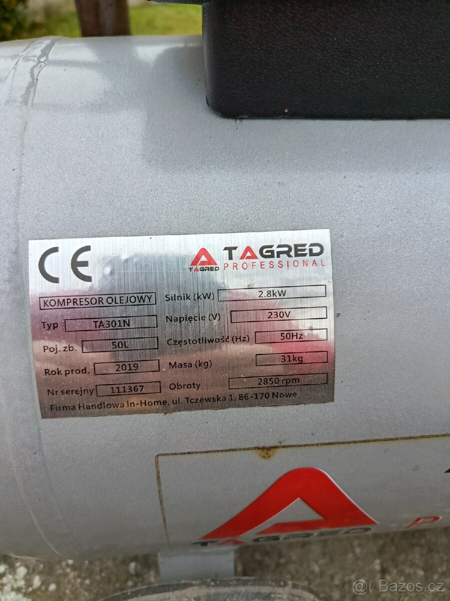 Kompresor+pneumatický rázový utahovák - 4