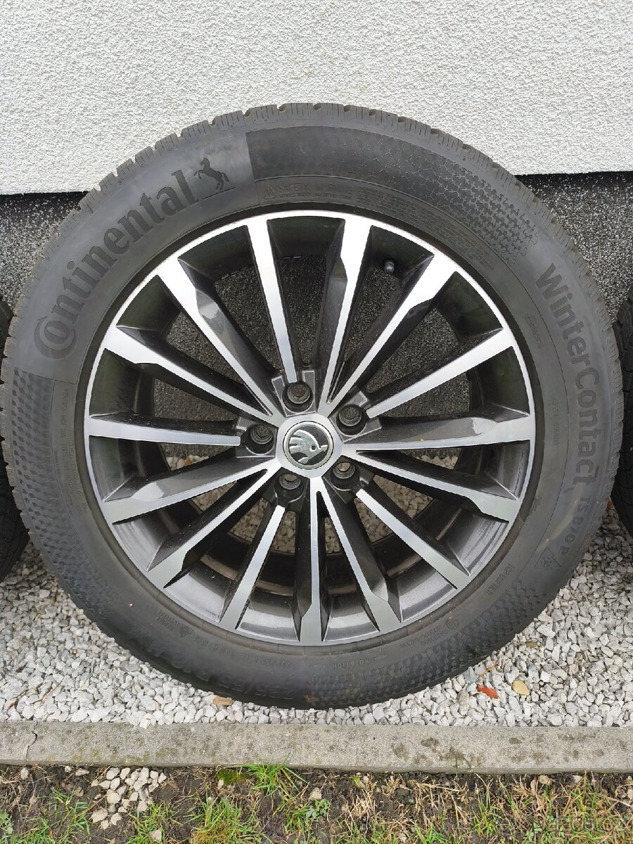 Originální Kola Škoda kodiaq zimní pneu. Trinity - 4