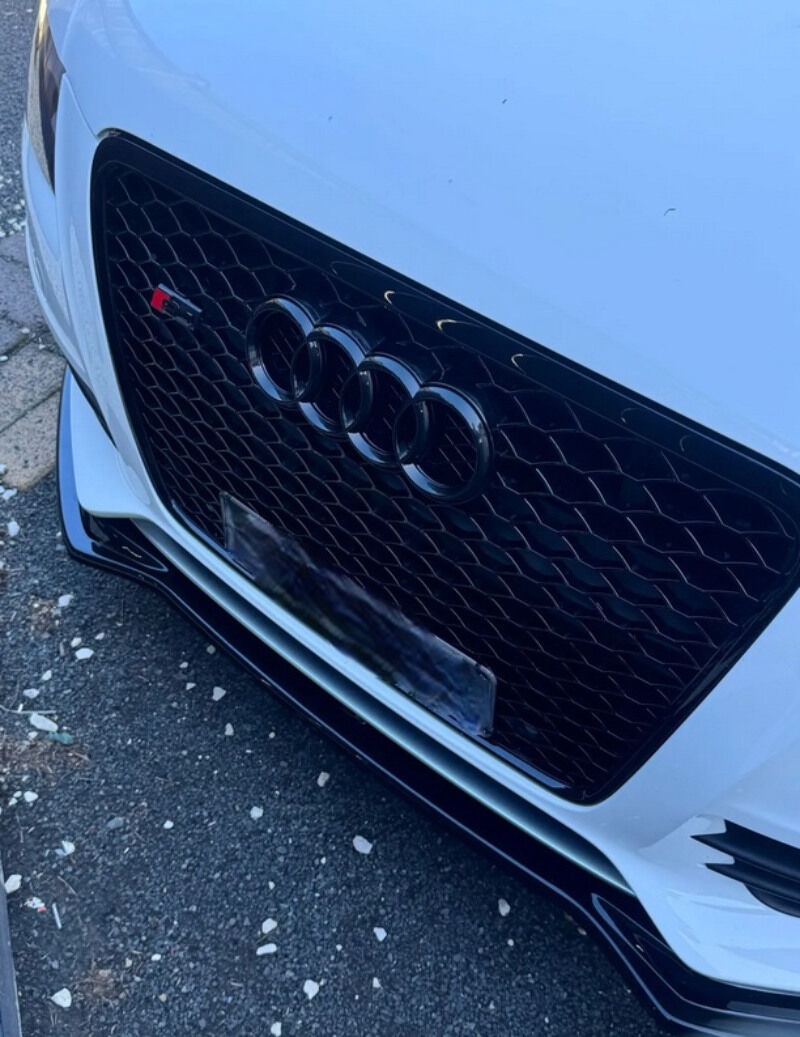 AUDI - Čierne lesklé znaky - 4