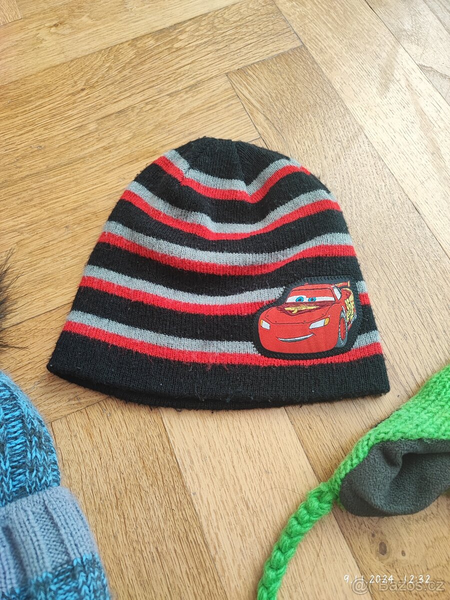 Zimní čepice cca od tří let - 4