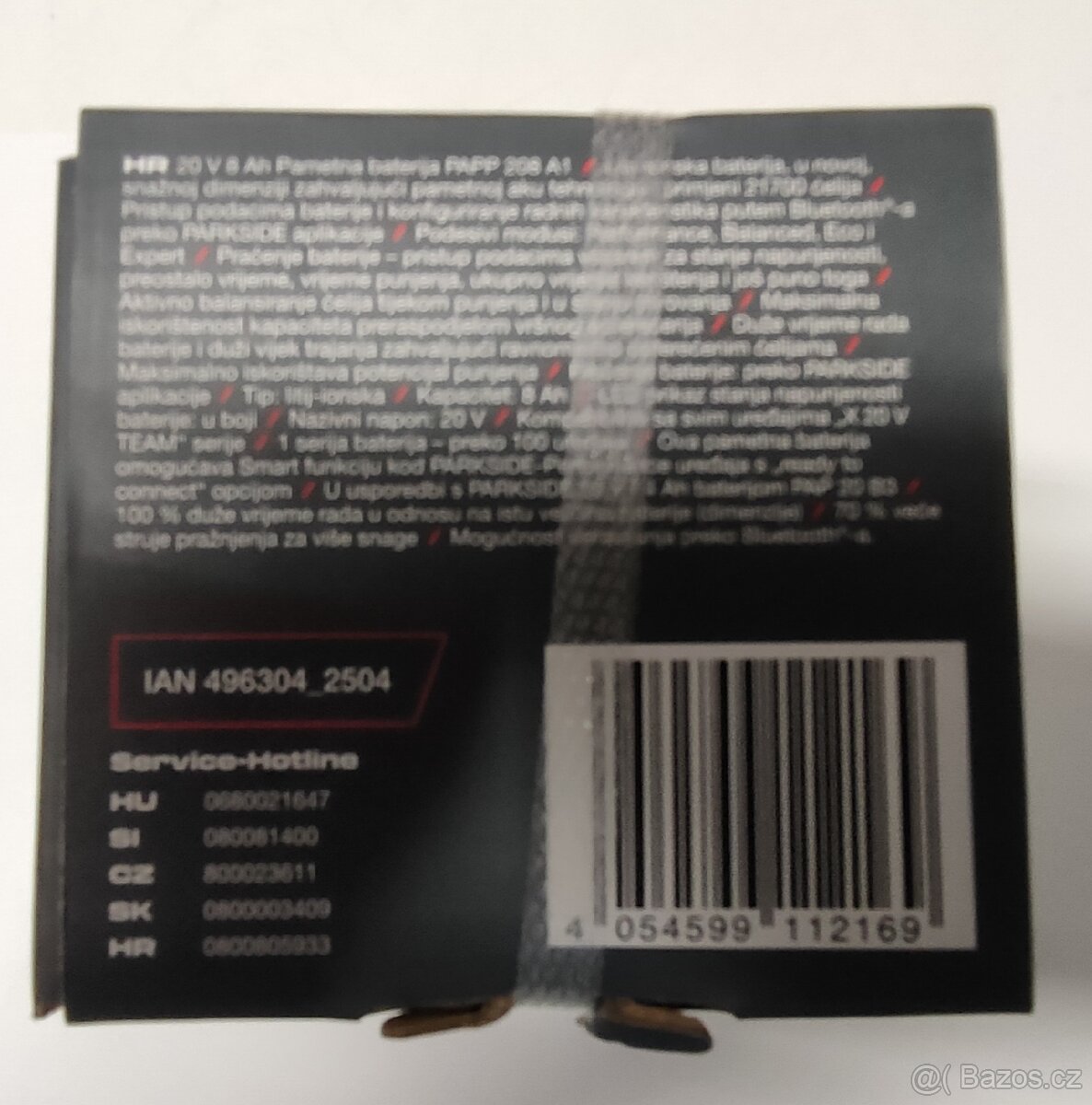 Parkside Smart baterie 20V/8Ah - 4