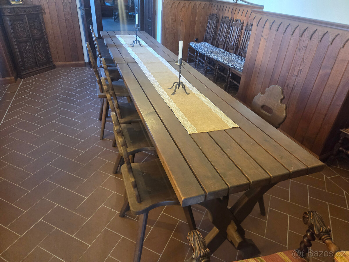 SELSKE 2 STOLY + ZIDLE 8X - 4