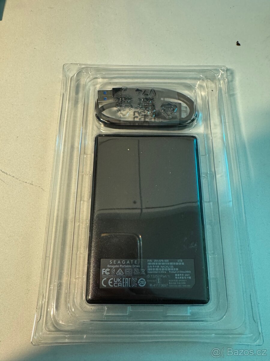 Externí disk Seagate Portable Drive 5TB (USB 3.0) - 4