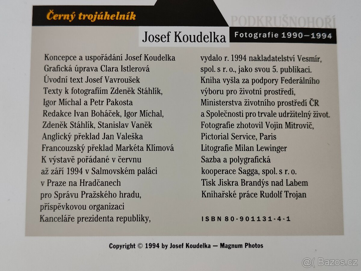 Josef Koudelka, Černý trojůhelník - 4
