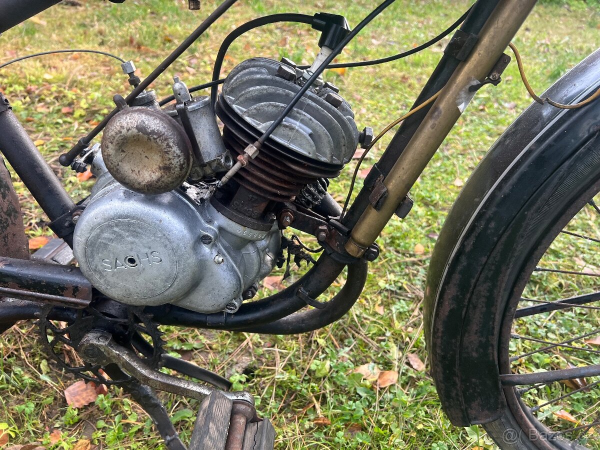 Motorka veterán Sachs - 4