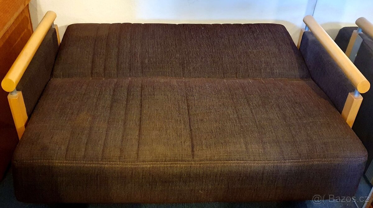 Malý gauč, rozkládací s úložným prostorem - 4