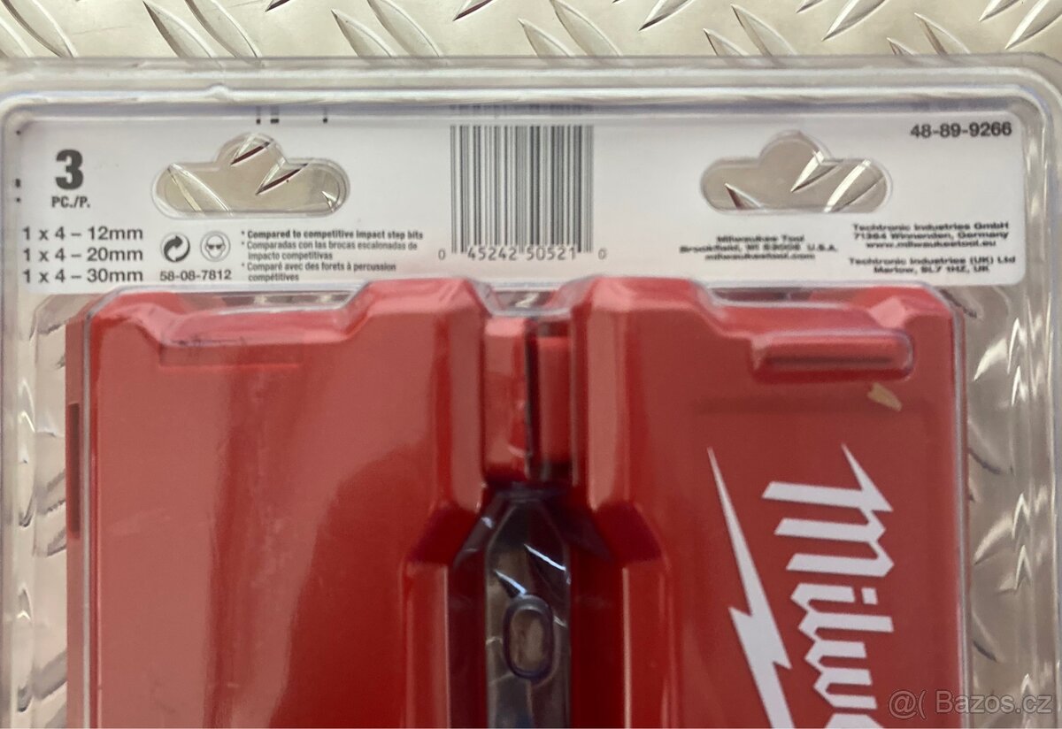 MILWAUKEE SADA STUPŇOVITÝCH VRTÁKŮ SHOCKWAVE 3 KS 48899266 - 4