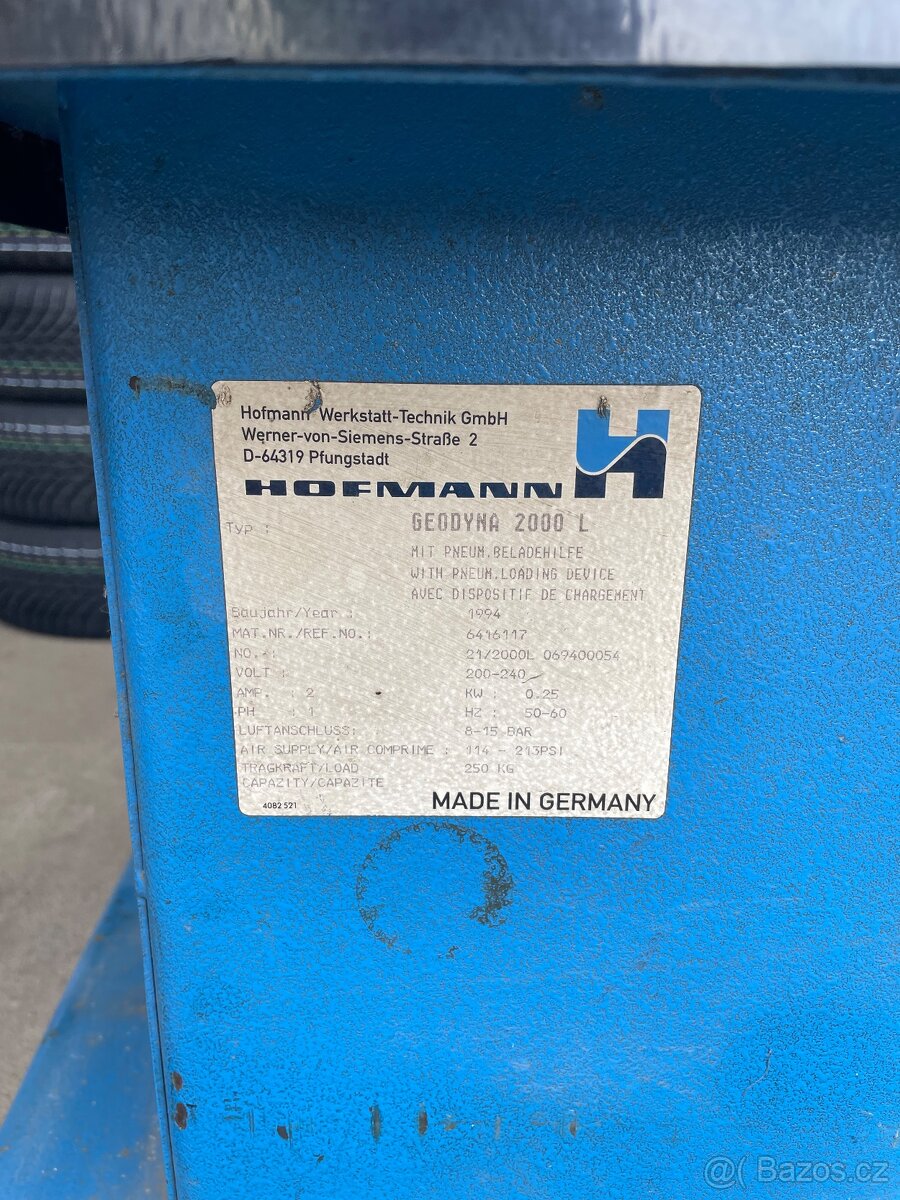 Vyvažovačka Hofmann Geodyna 2000L - 4
