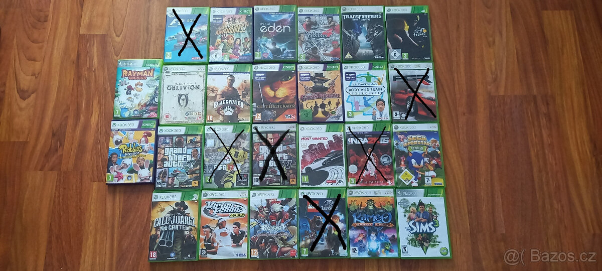 Prodám hry na XBOX 360 část 3 - 4