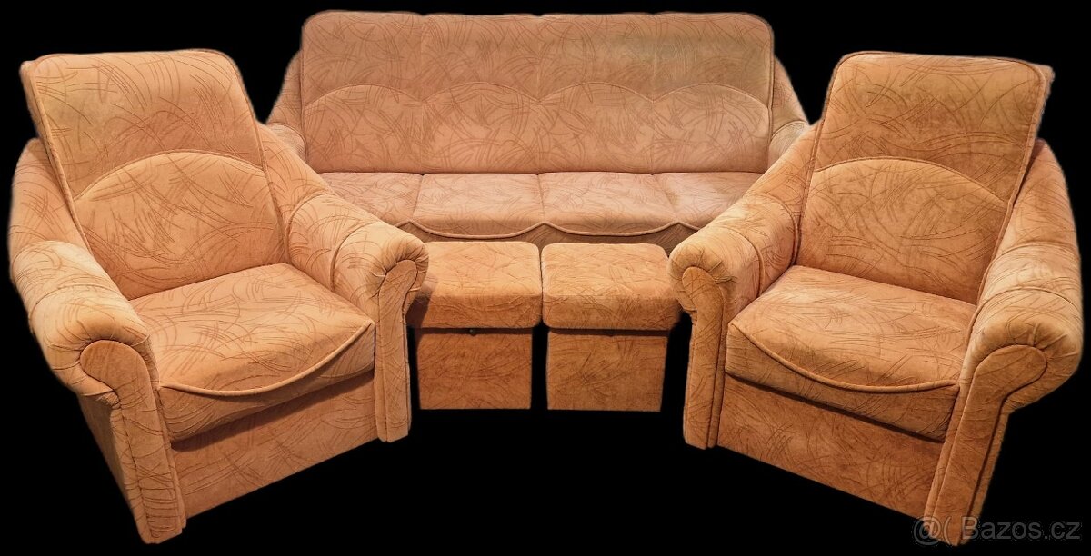 Prodám rozkládací sedací soupravu - 4