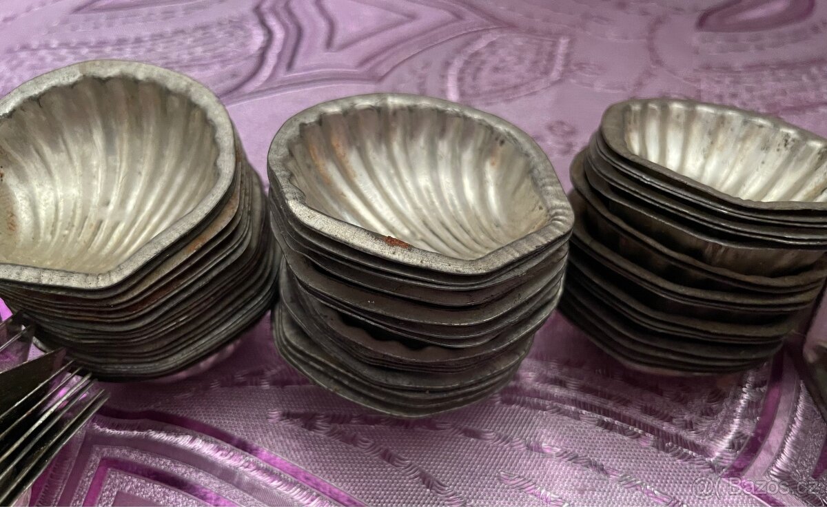 vánoční formičky po babičce - cena za vše, viz.fota - 4