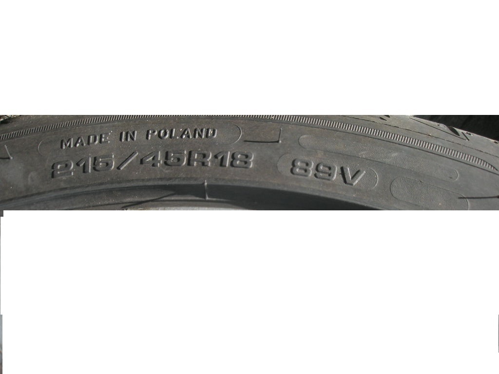 3x Goodyear Eagle F1 215/45 R18 89V - 4