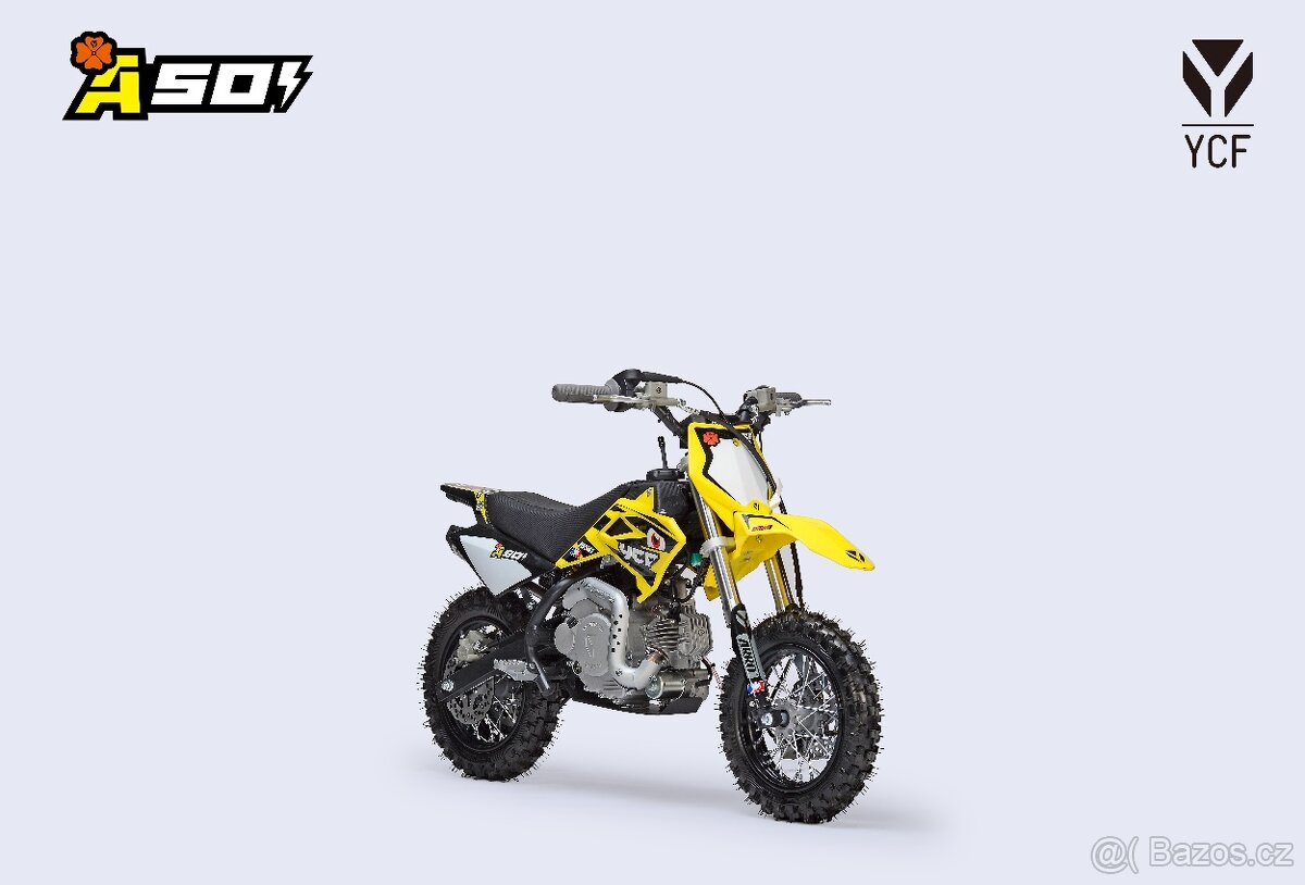Dětský pitbike YCF 50A, el.startér, automat, model 25