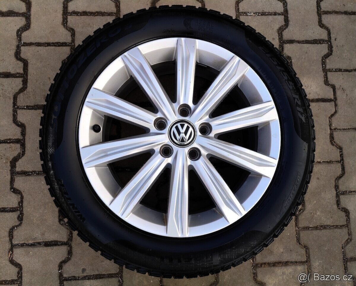 Alu kola originál Volkswagen Touran II 5x112 R17 Stockholm - 4