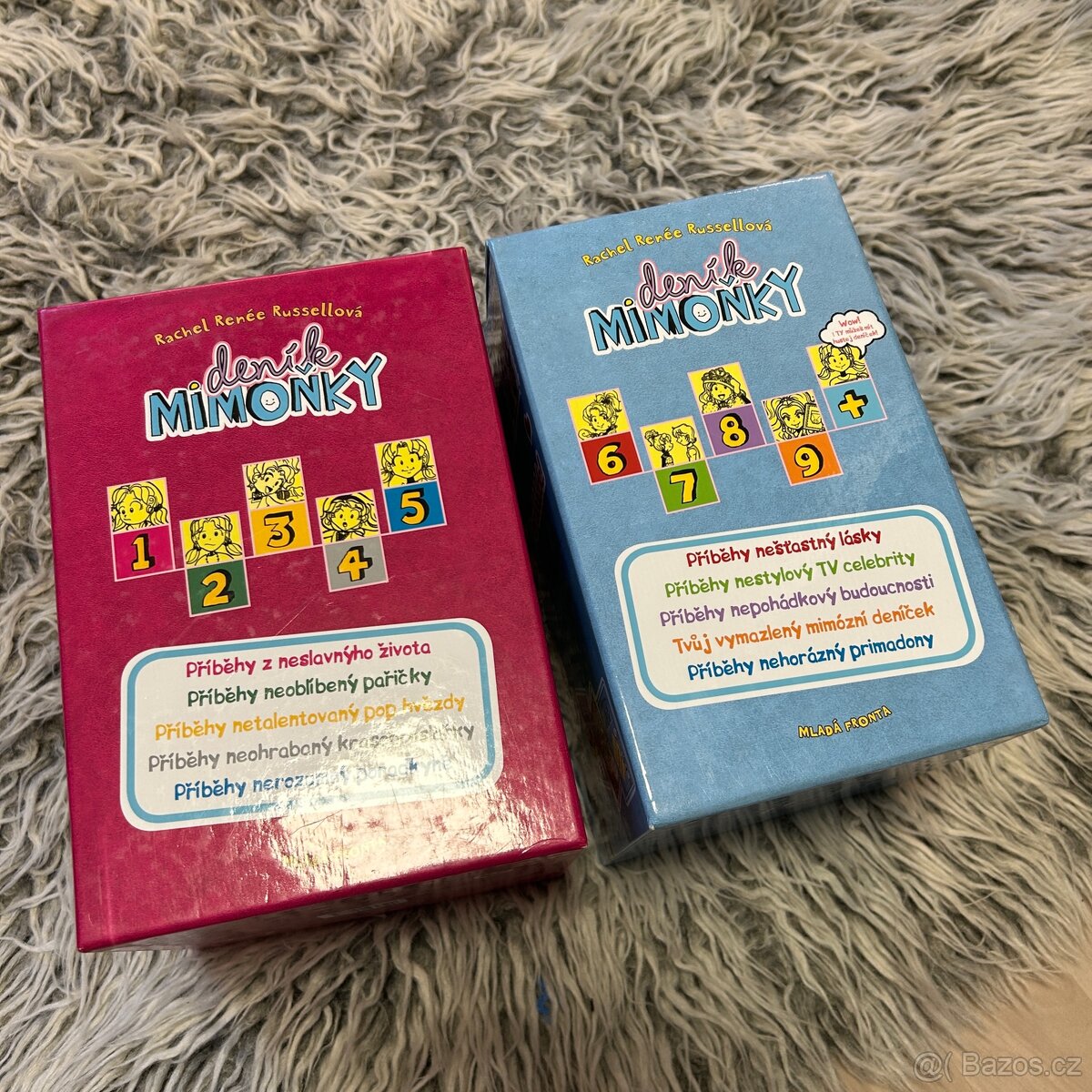 Deník mimoňky 1-9 + 2 boxy - 4