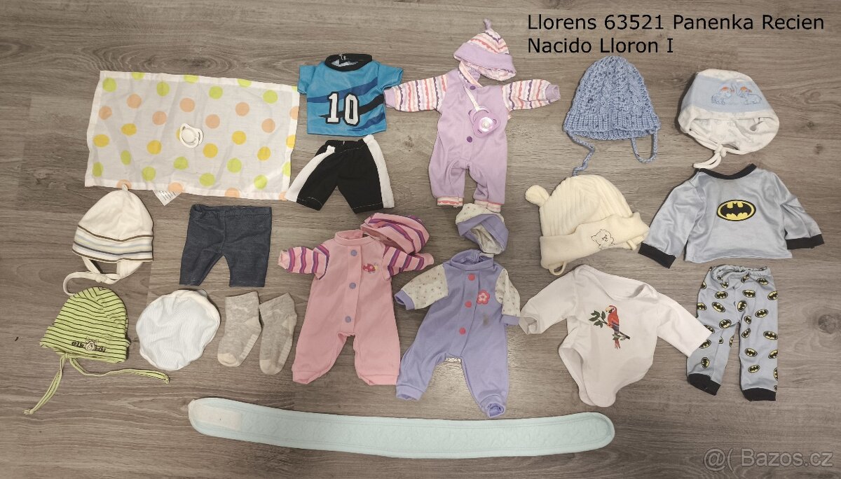Panenky Llorens, Zapf a Baby Born včetně příslušenství - 4