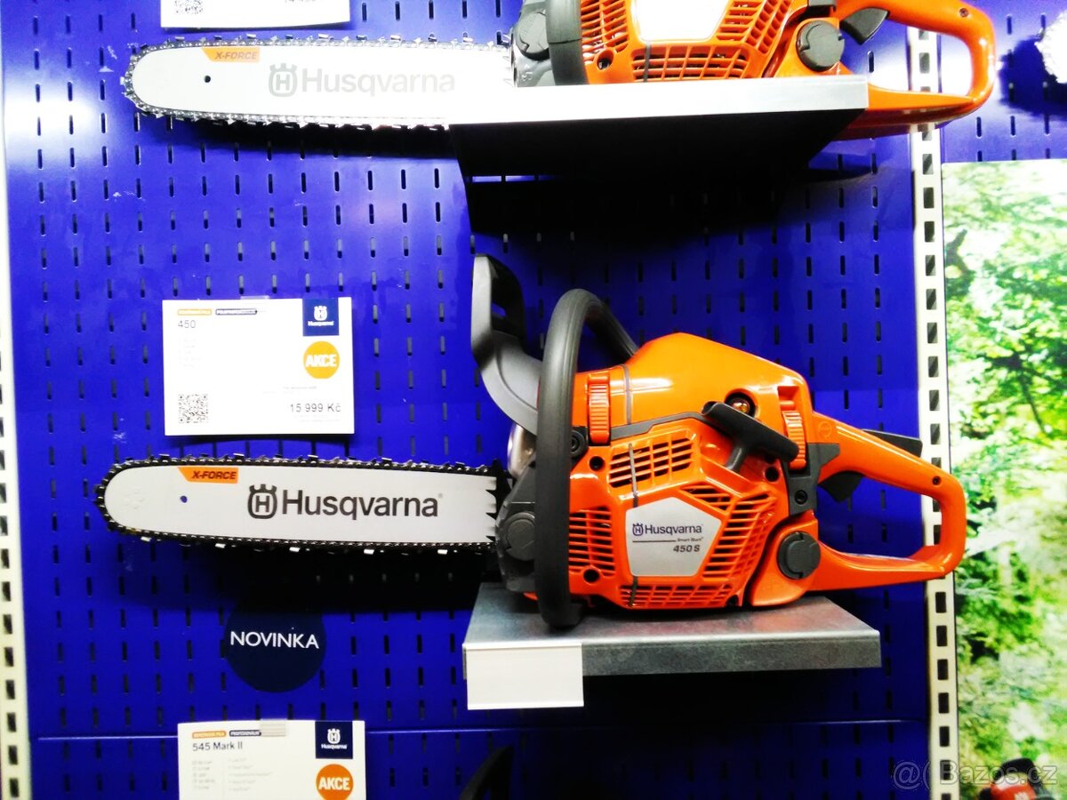 MOTOROVÁ ŘETĚZOVÁ PILA HUSQVARNA 455 Rancher - 4