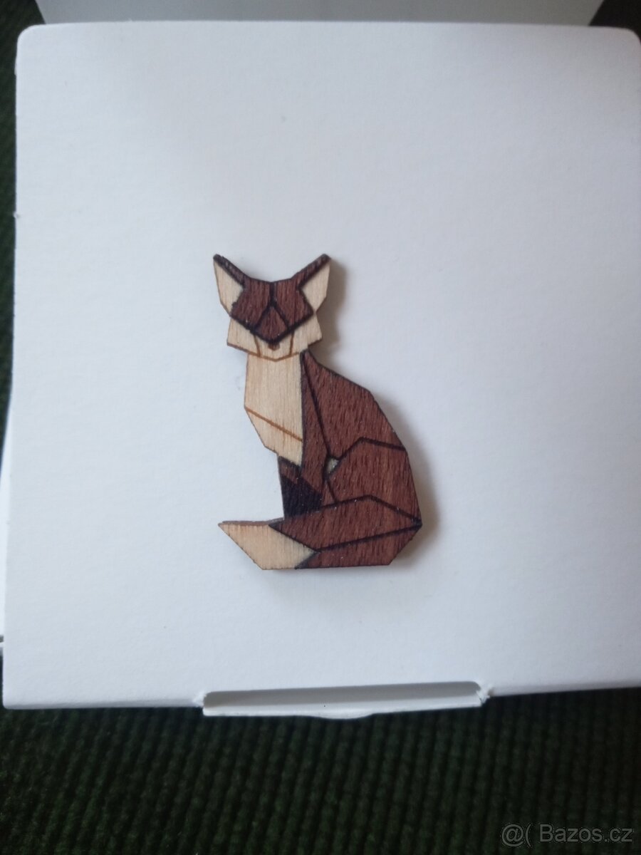 Dřevěná liška BEWOODEN - 4