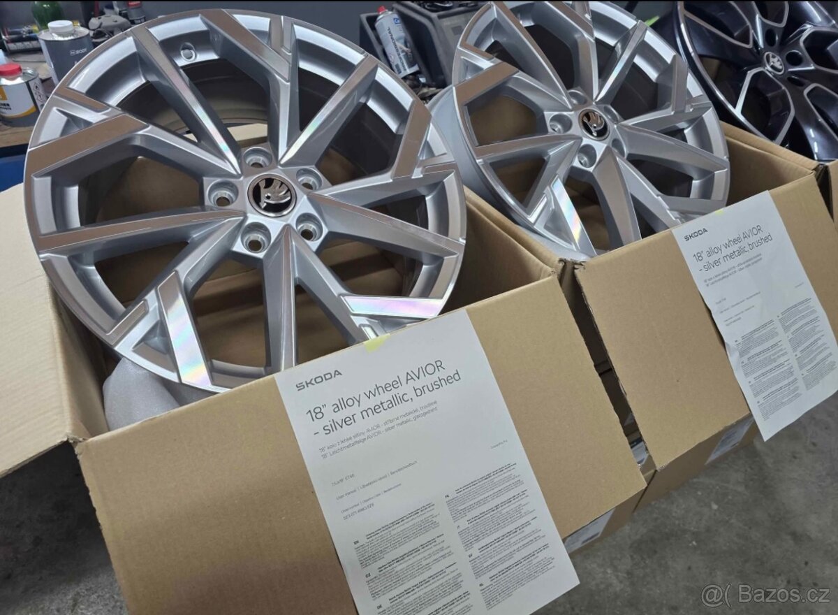🛞Alu kola Avior 18" ŠKODA Octavia IV🛞 - 4