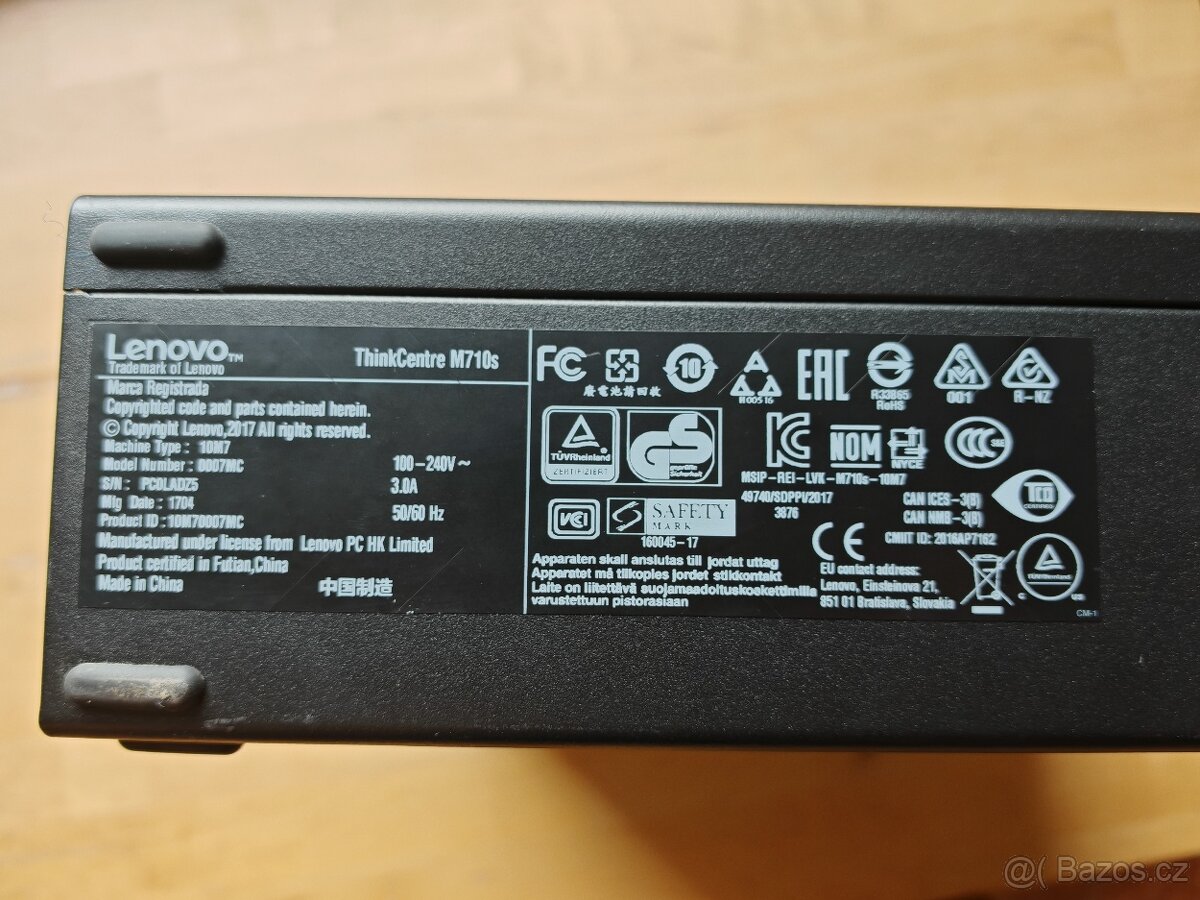 Lenovo M710s Desktop (ThinkCentre) - Type 10M7 - 4